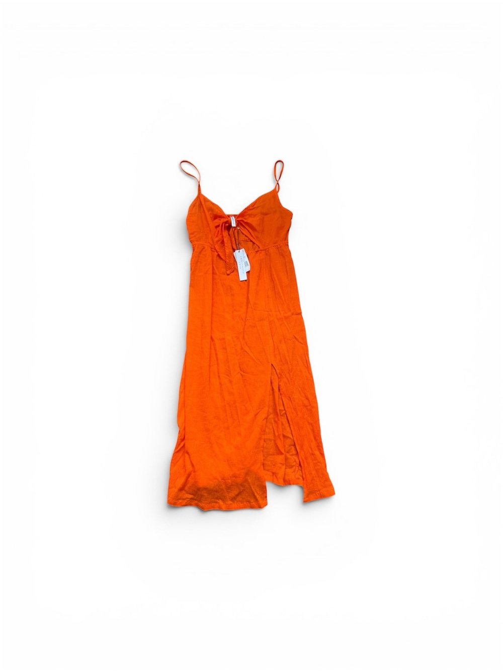 Sanctuary Orange Slip Midi Dress